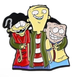 Ed, Edd n Eddy 1999  Cartoon Comedy Enamel Metal Pin